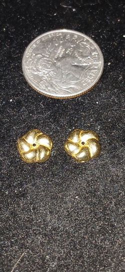 14k Gold Earring Jackets 