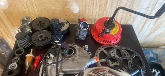 I got mini bike parts