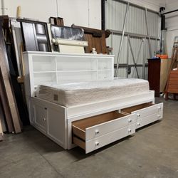 Twin Captains Bed $299