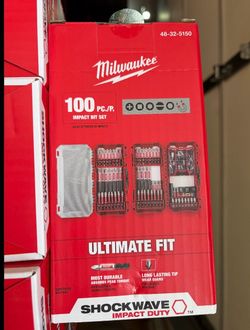 100 pc impact but set Milwaukee