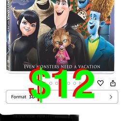 Hotel Transylvania Blu-ray + DVD + 3D