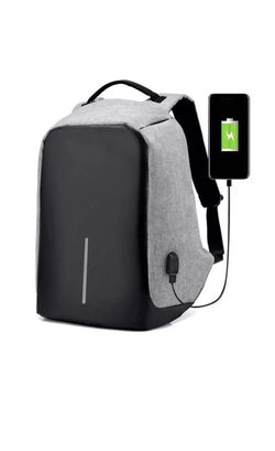 Mochila para escuela con usb backpack