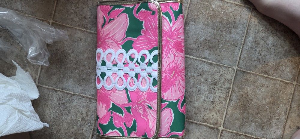 Lilly Pulitzer Clutch Purse Pouch