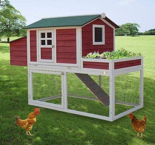 🔥BRAND NEW 63 inch Hen House Chicken Nest Coop