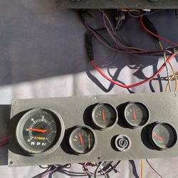 Marine Boat Gauge Cluster 