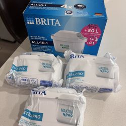 Water filter Cartridges All In 1,  Brita 