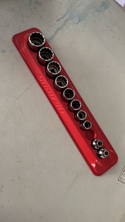 Snap on 3/8 drive 12 point sae set