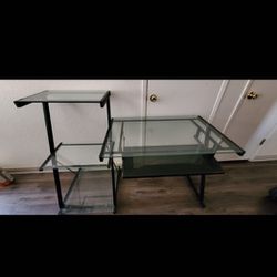 Glass Desk $40