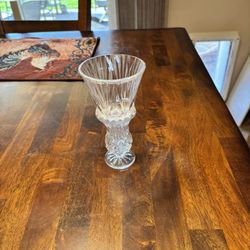 Vintage glass candleholder 