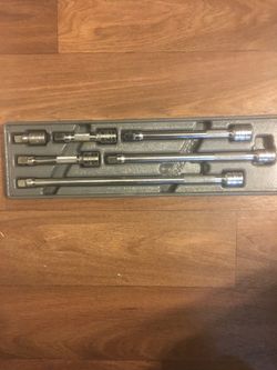 Snap On 6 Pc Knurled Extension Set