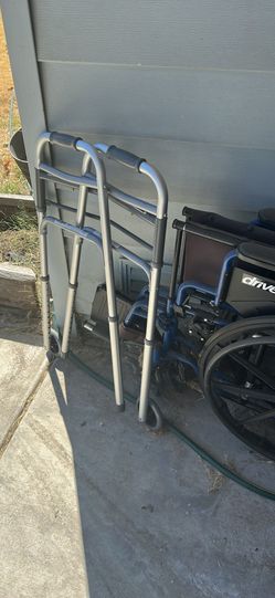 Wheel chair and walker