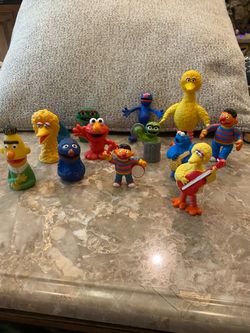 Sesame Street Character Figures Collection Lot