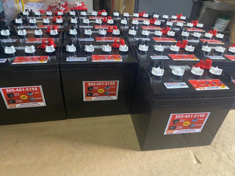 8volt new battery, 1 year warranty 