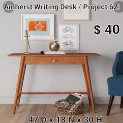 Brand New Amherst Wood Writing Desk Project 62