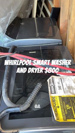 Washer and Dryer