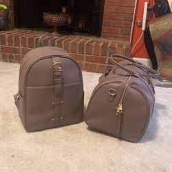 DKNY Backpack & Duffel Bag Set