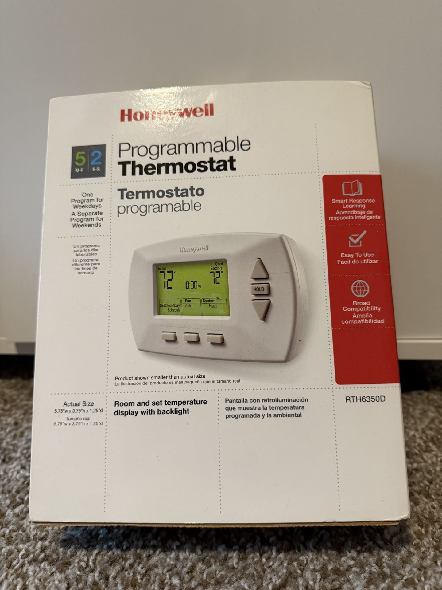 Honeywell Programmable Thermostat