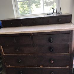 Antique Buffet Or Dresser