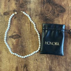 Honora 8mm pearls, 18 Inch Necklace
