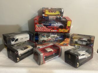 LOT OF 6 Die-Cast And 2 Race Car All New 