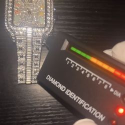 Cartier Moissanite Watch