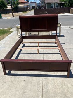 Queen size bed frame