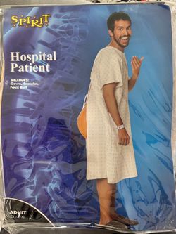 Hospital Patient Costume Adult L/XL