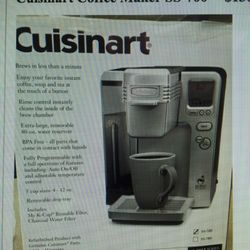 Cusinart model 7700 coffee & cappachino maker
