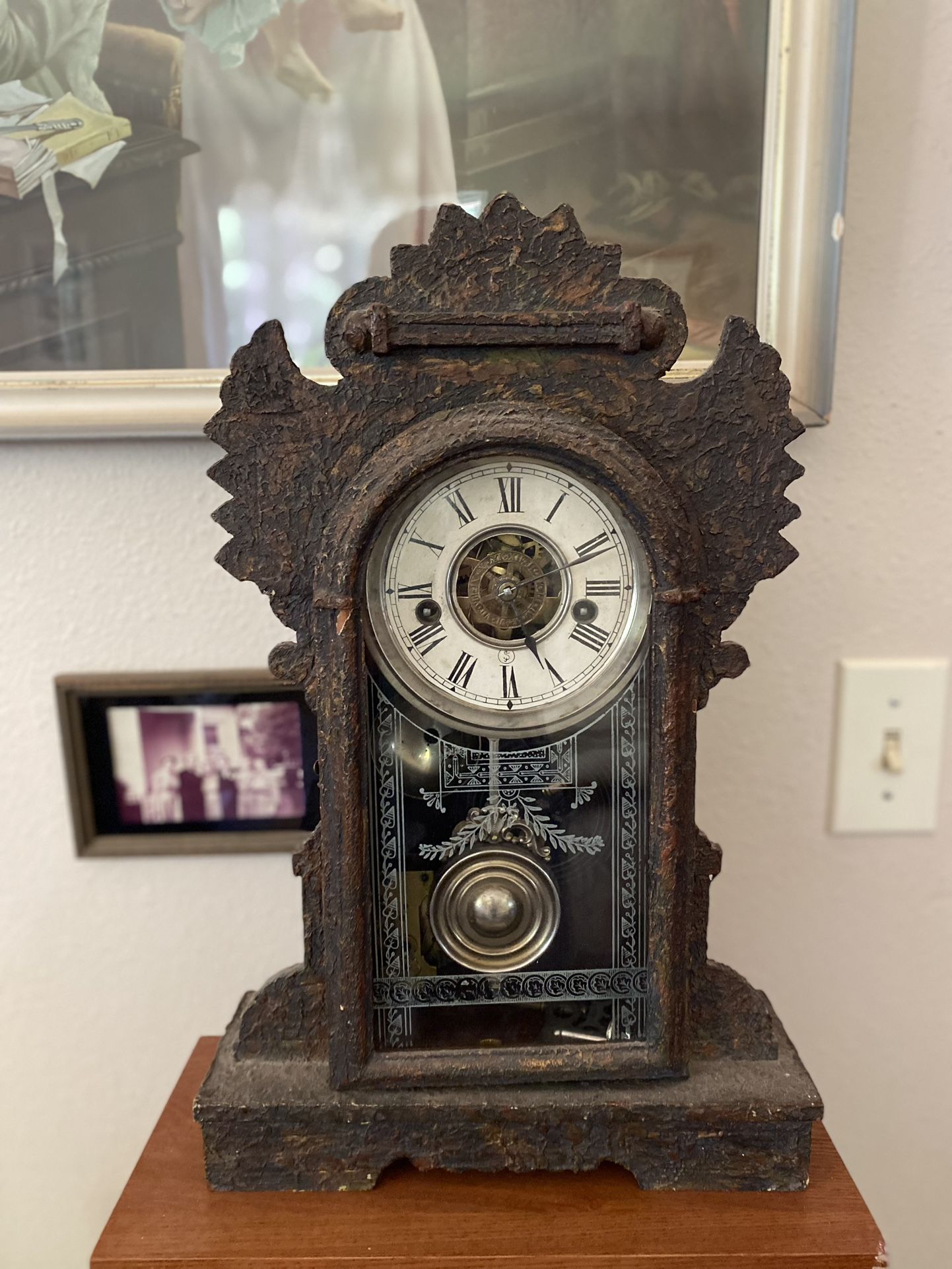 Antique Kitchen Clock
