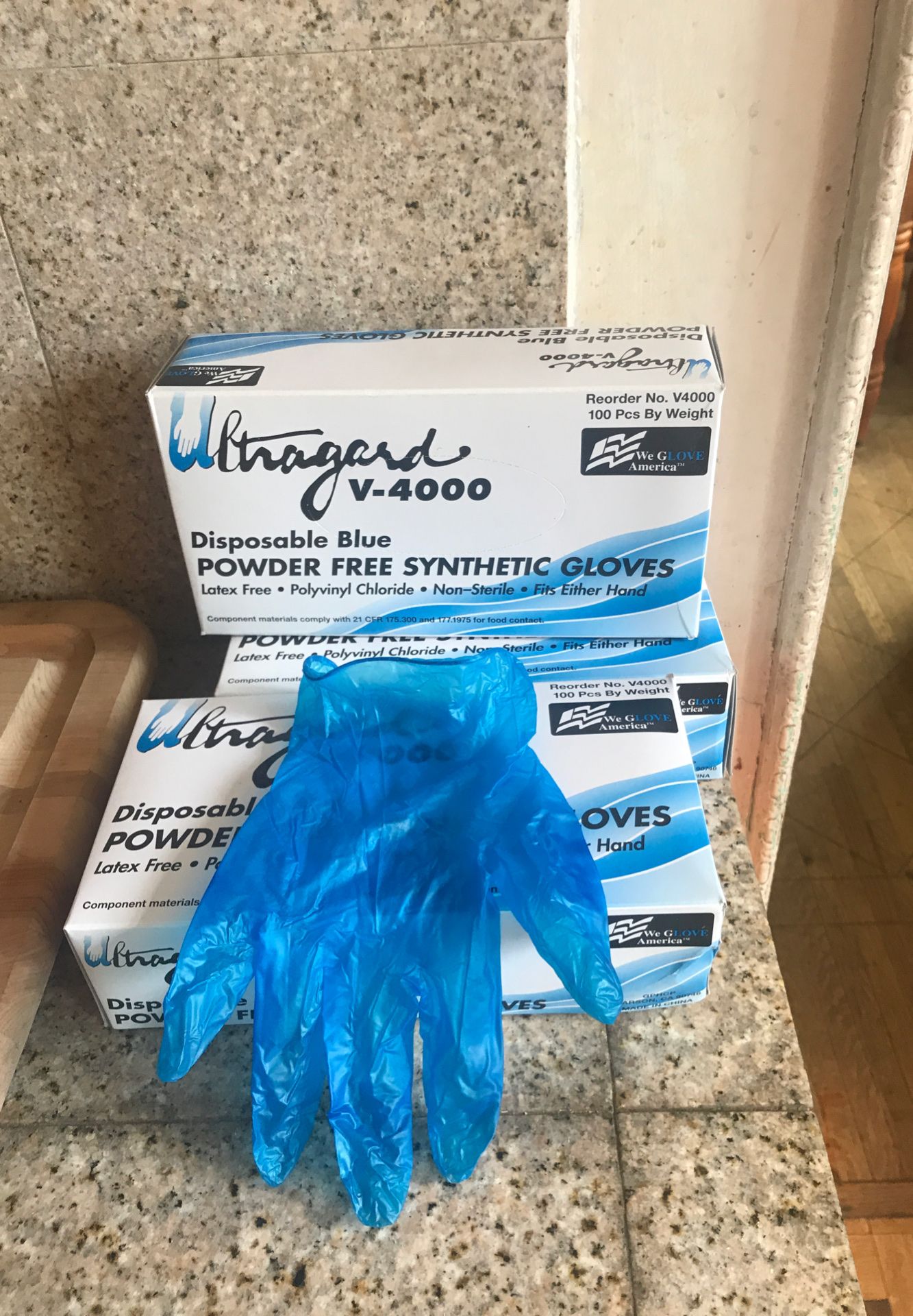 Disposable gloves only x large available