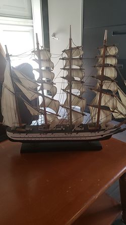 Wood Sail Boat Ship