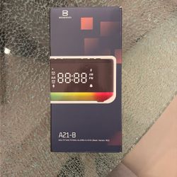 Bluetooth Alarm Clock/Speaker.