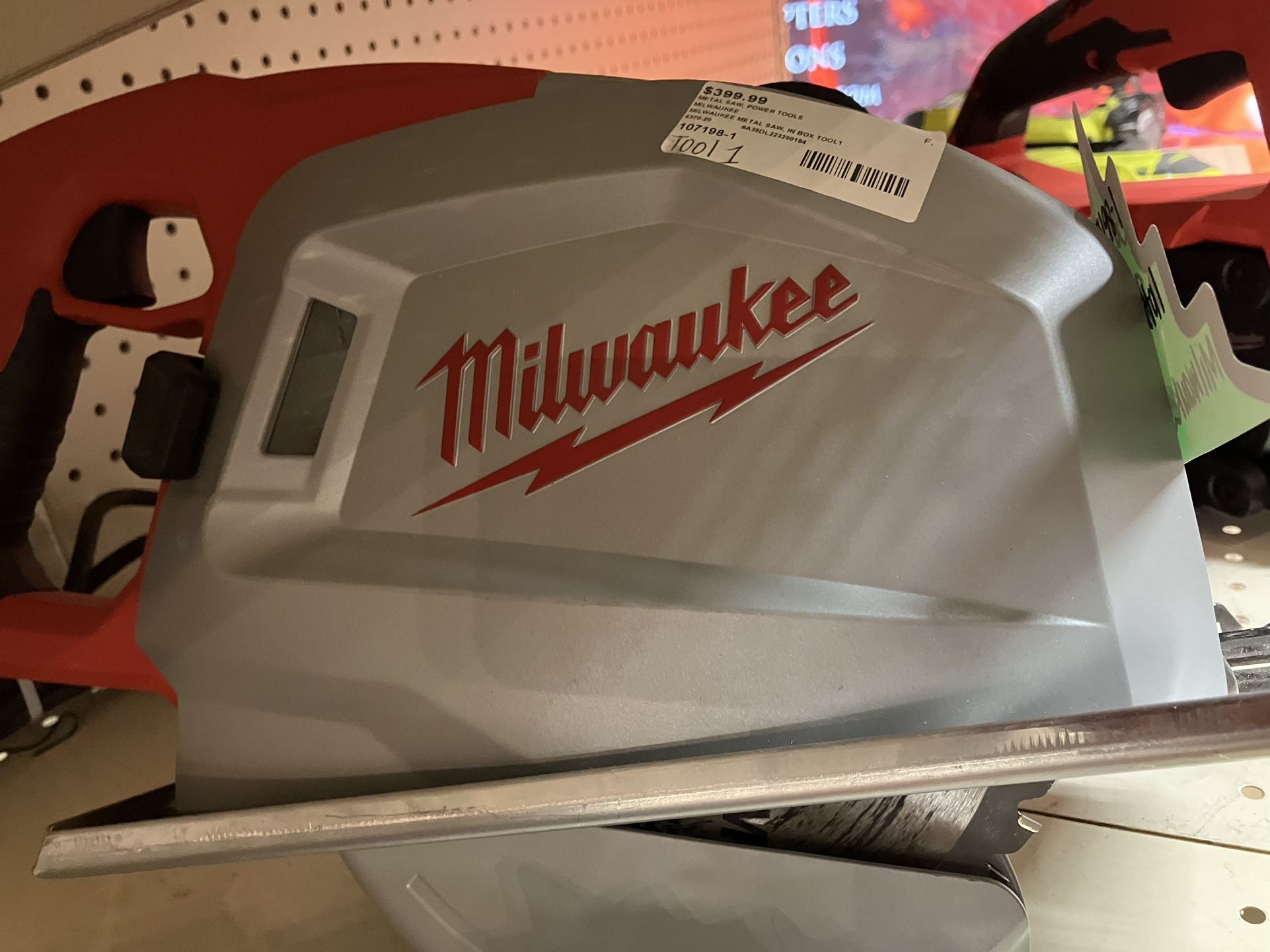 Milwaukee Metal Saw #107198-1