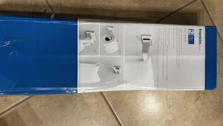 Franklin Brass Futura Chrome 2x 4-Piece Bath Hardware Sets