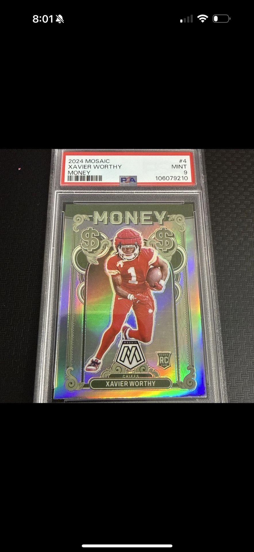 Xavier Worthy Psa 9 Money