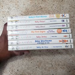 Lot Of 7 Baby Einstein DVD'S 