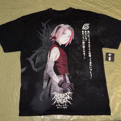 Darc Sport x Naruto Shippuden Sakura Shirt - Size M