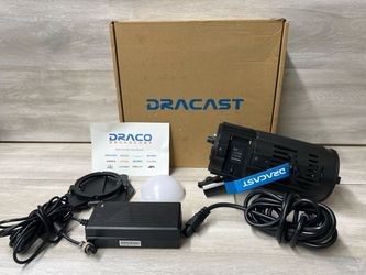 Dracast DRBRPLF600D Bi-Color LED Panel Light With Power Supply (PO1023862)