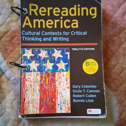 Rereading America 12th Edition 