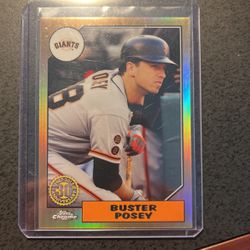 5–Buster Posey 30th Anniv. & Gold Border Cards