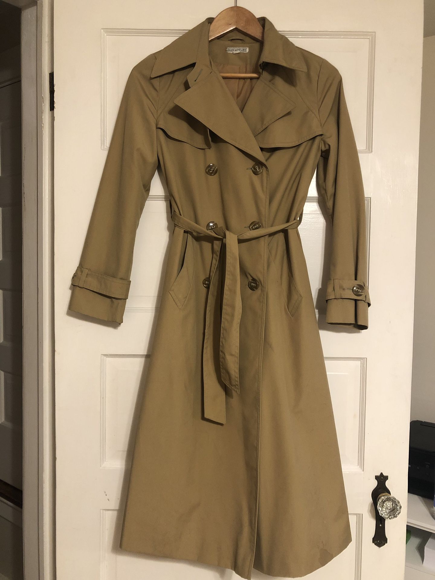 XS Saks Fifth Ave Vintage Trench