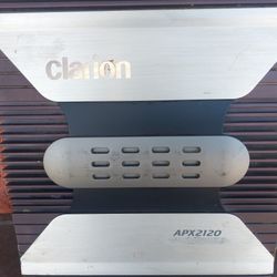AMPLIFICADOR AMPLIFIER CLARION 2 CHANELS GOOD CONDICIÓN ABLO ESPAÑOL 