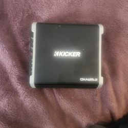 250 Watt Kicker Amp. With..or Without The Wires N 8" Speaker In A Box