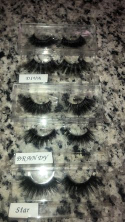 Mink Strip Eyelash  Bundle  5 Set