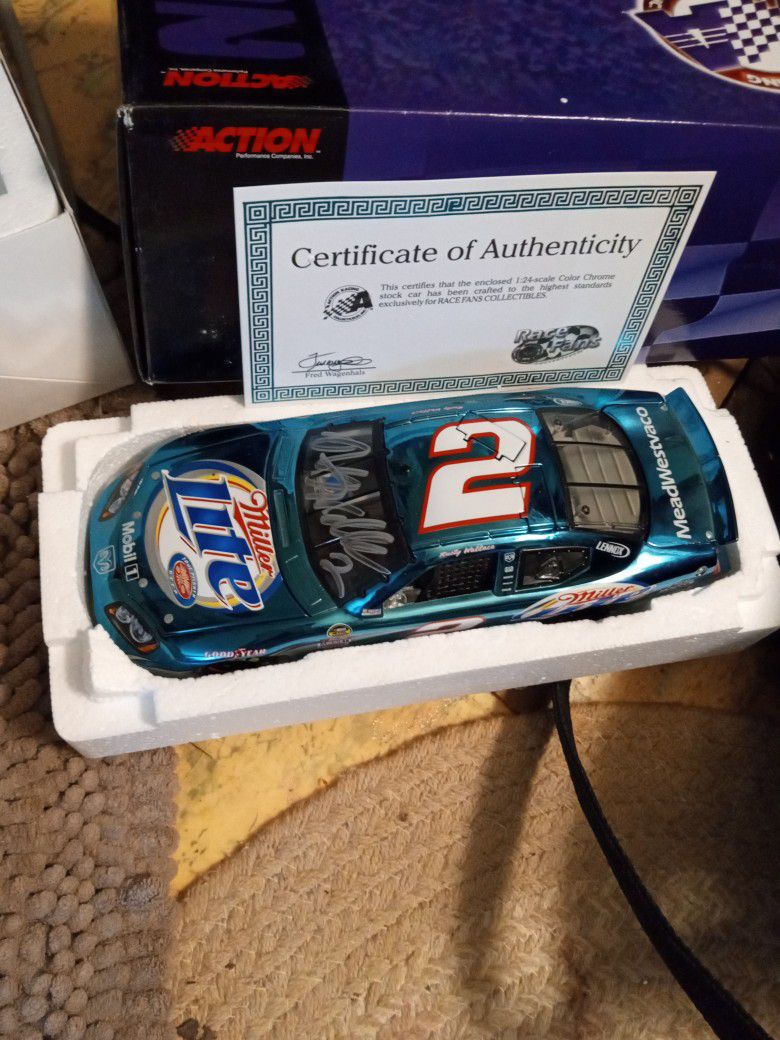 2 More Signed Rusty Wallace Cars For Sale