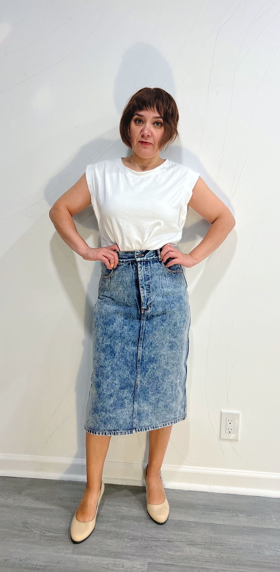 Denim Skirt