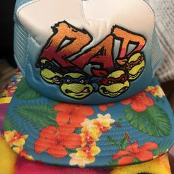 New TMNT Hawaiian Hat From Spencer’s 