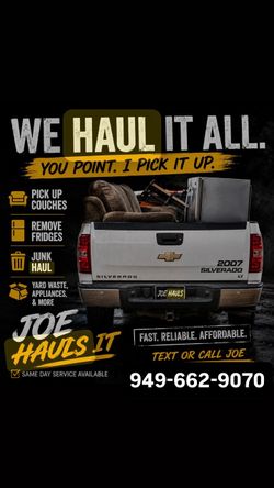 Local Pickup & Delivery | Furniture & Large Items