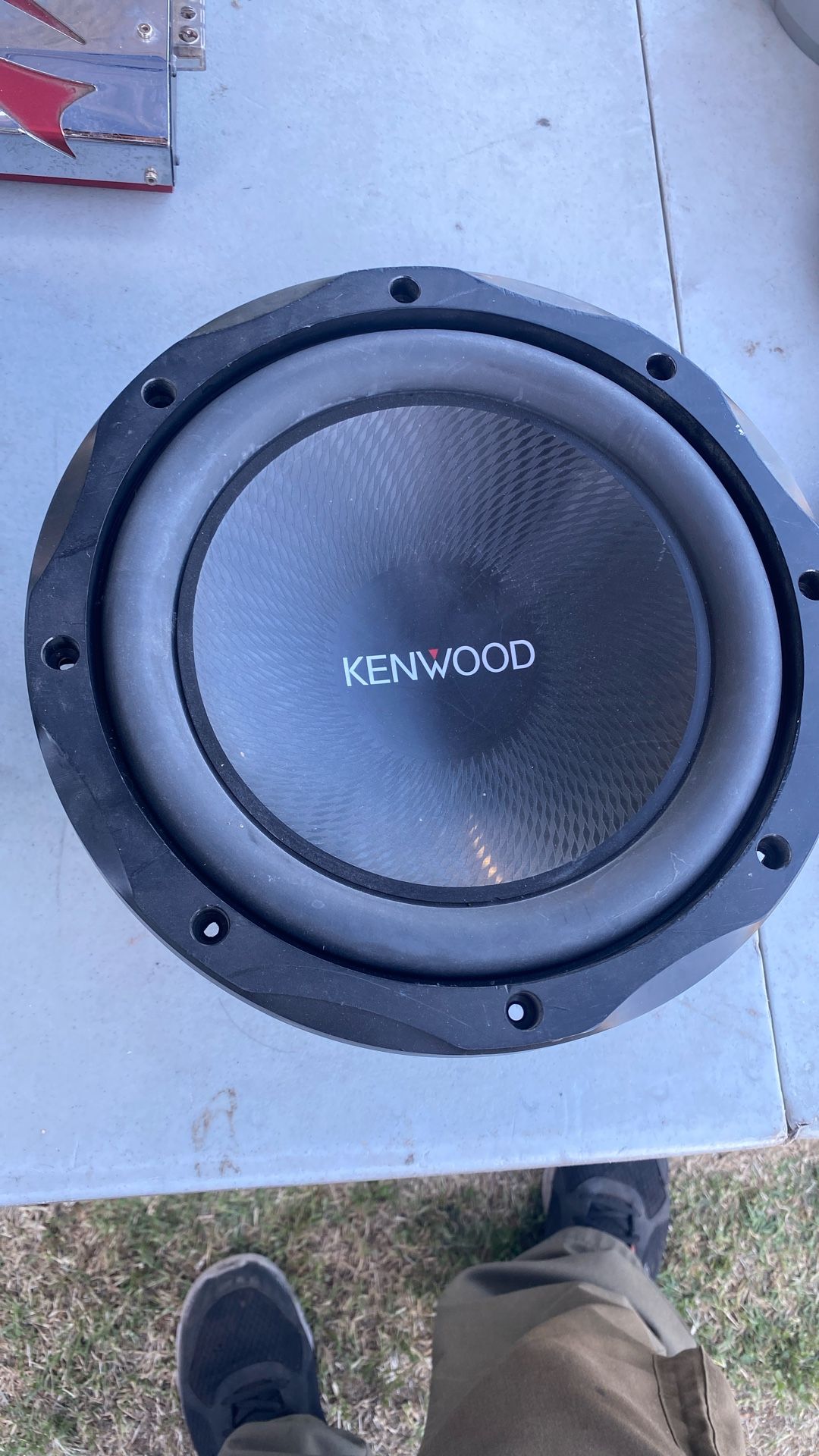10 inch Kenwood speaker
