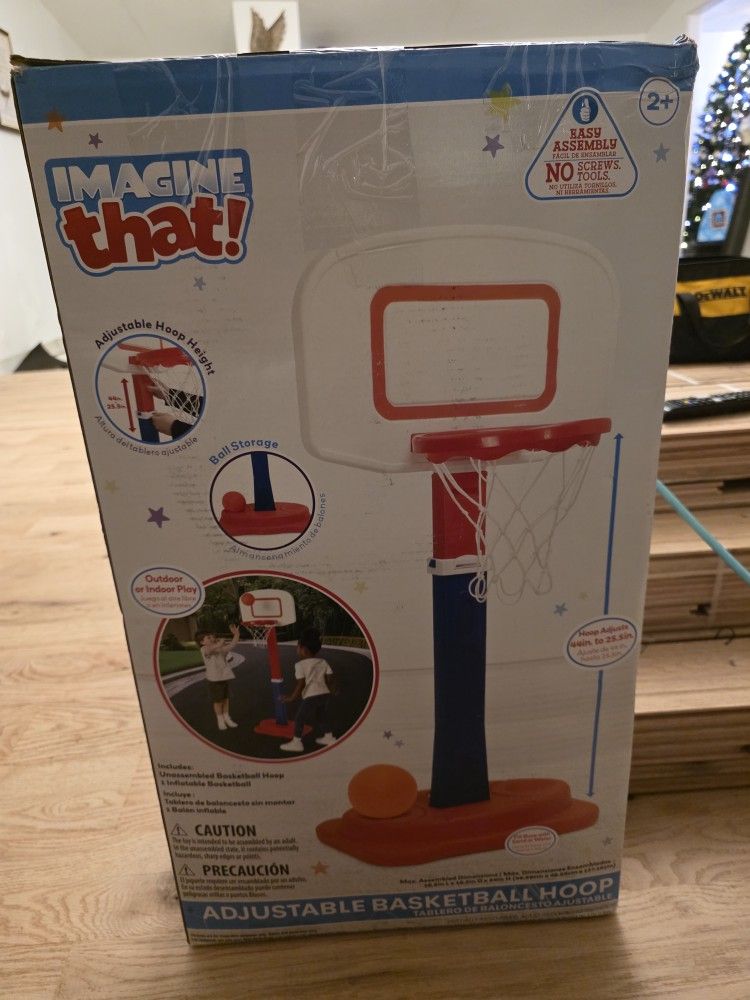 Adjustable Basketball Hoop